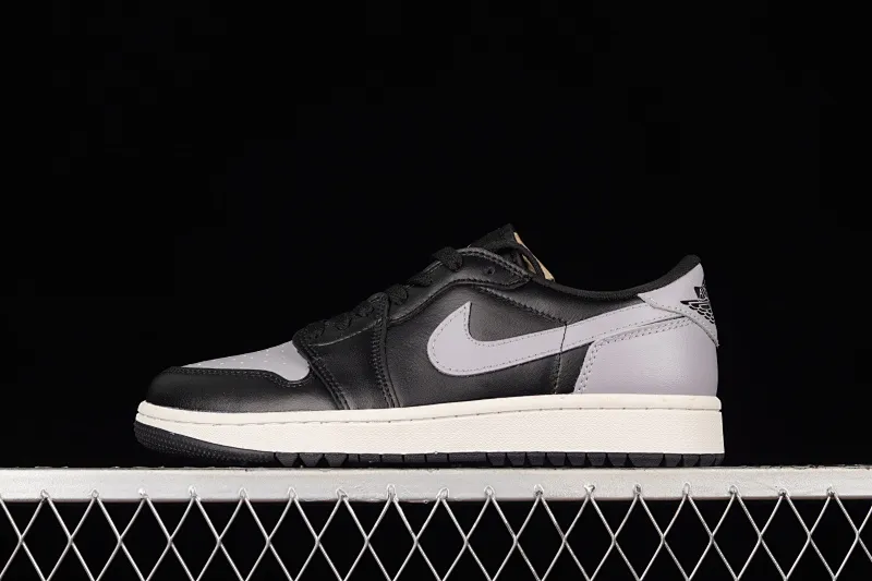 All categories Air Jordan Jordan series basketball shoes Air Jordan 1 Low Z version Air Jordan 1 Low Golf "Shadow" AJ1 Joe 1 new golf version black and gray shadow color DD9315-001